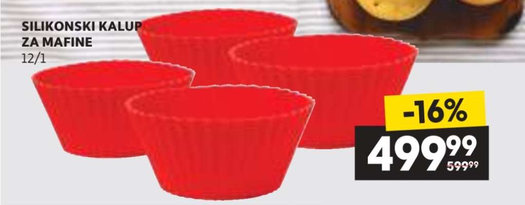 SILIKONSKI KALUP ZA MAFINE