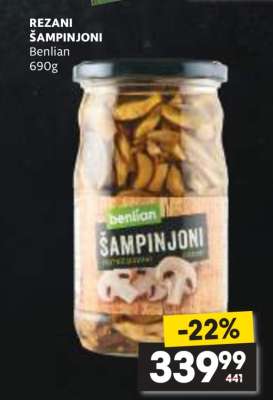 REZANI ŠAMPINJONI