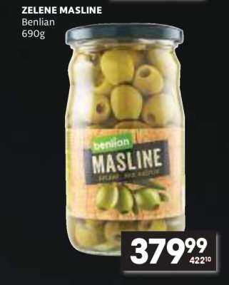 ZELENE MASLINE