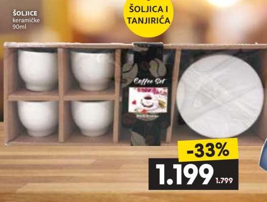 ŠOLJICA I TANJIRIĆA