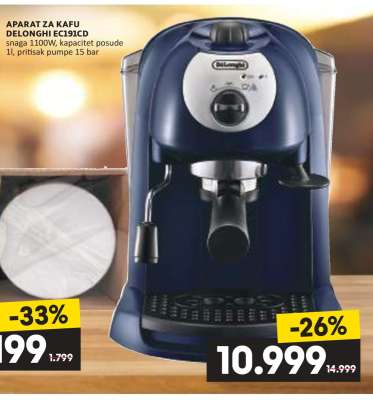 APARAT ZA KAFU DELONGHI EC191CD