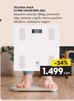 TELESNA VAGA SA BMI UNION BMS-1011