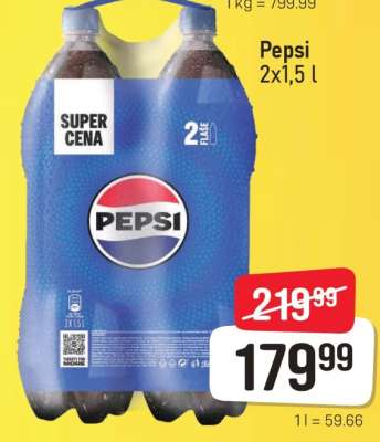Pepsi 2x1,5 l