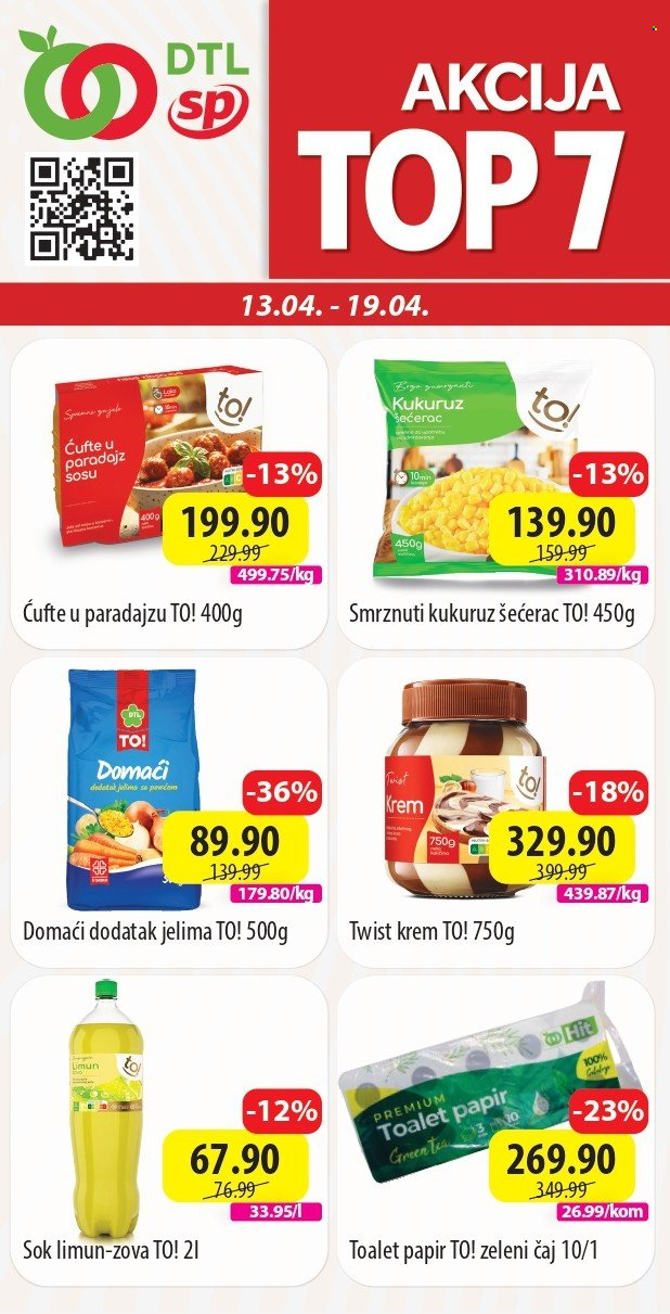 Senta Promet katalog - 13.04.2026 - 19.04.2026. Stranica 1