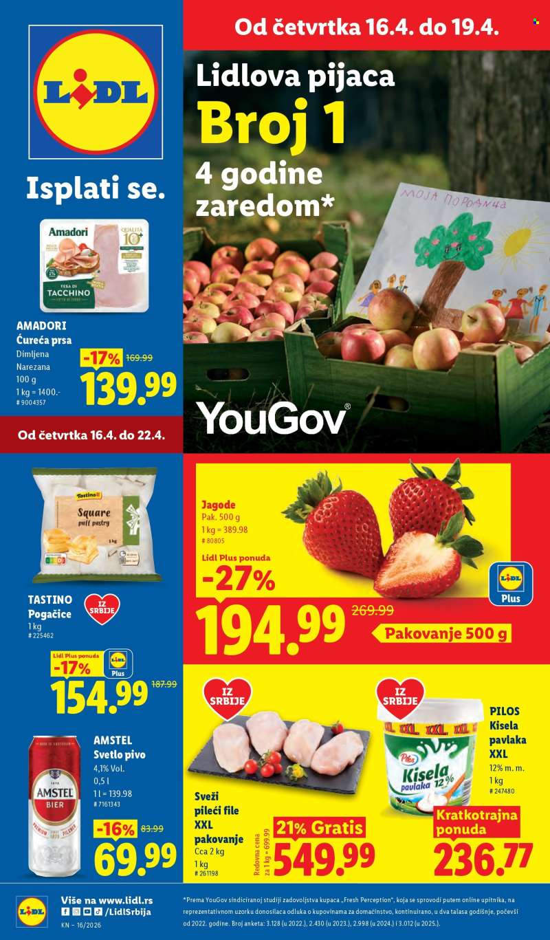 Lidl katalog - 16.04.2026 - 22.04.2026.