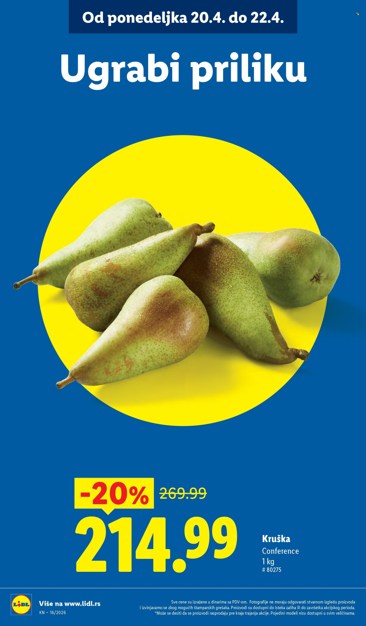 Lidl katalog - 16.04.2026 - 22.04.2026. Stranica 12