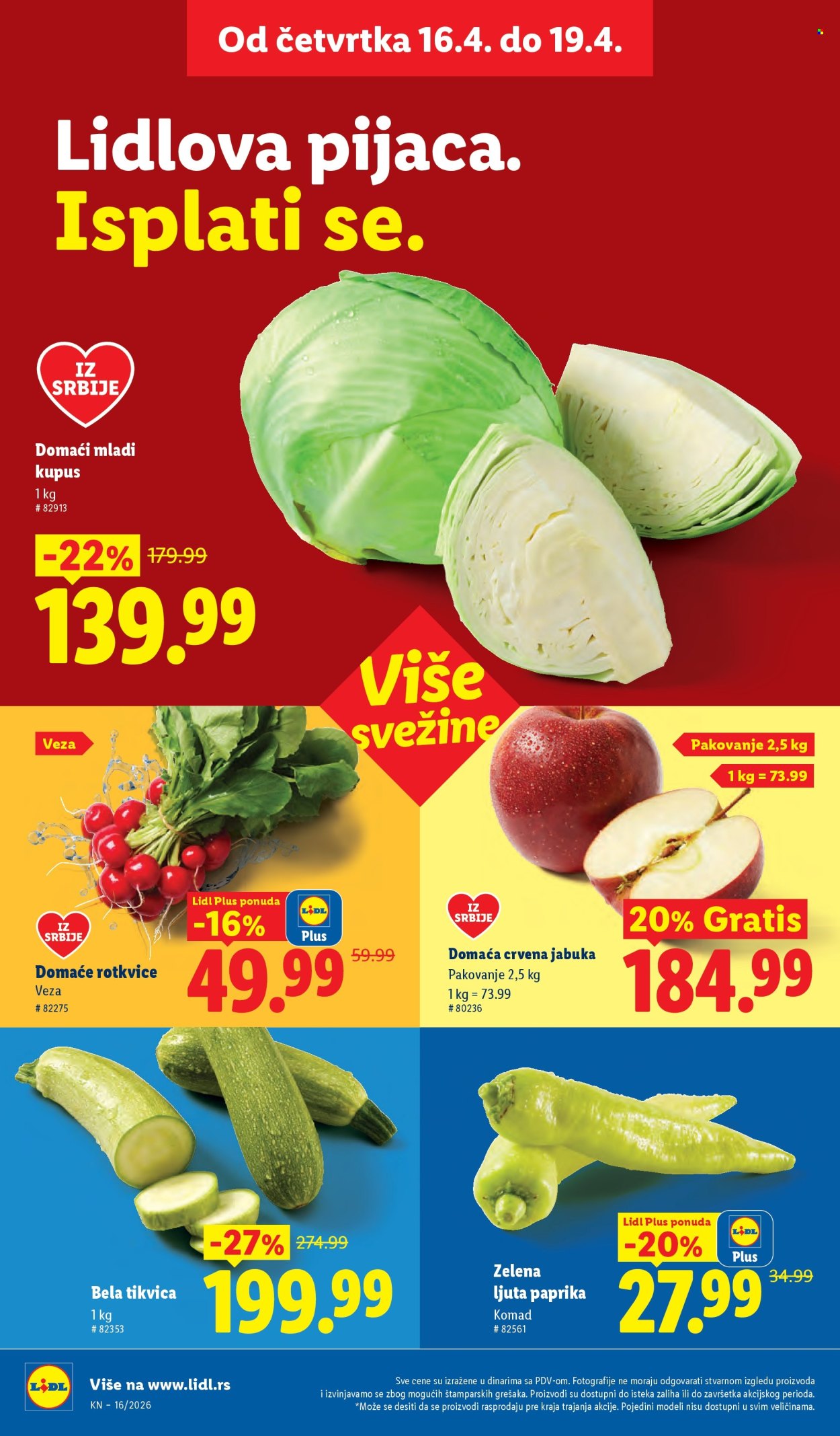 Lidl katalog - 16.04.2026 - 22.04.2026. Stranica 16