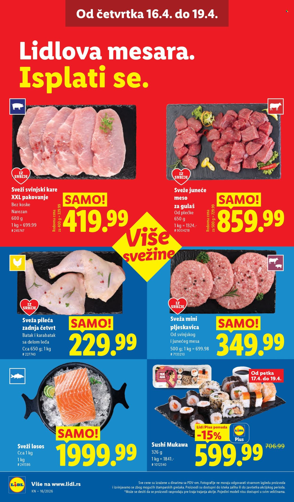 Lidl katalog - 16.04.2026 - 22.04.2026. Stranica 18
