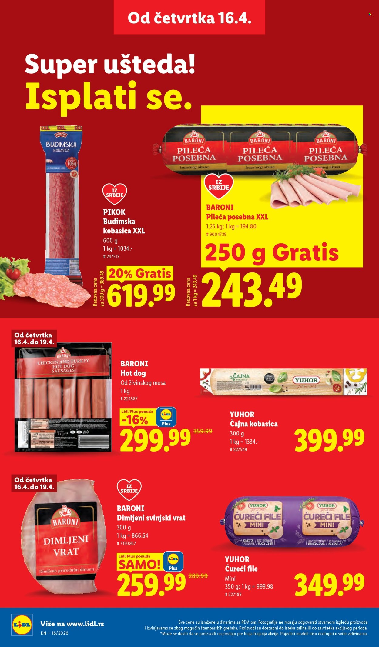 Lidl katalog - 16.04.2026 - 22.04.2026. Stranica 20