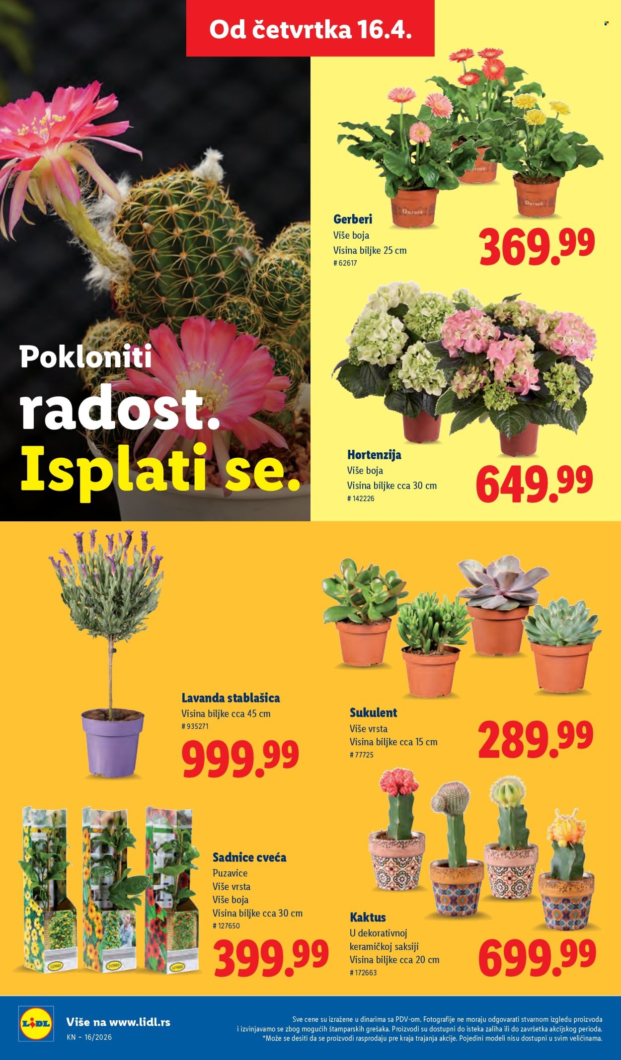 Lidl katalog - 16.04.2026 - 22.04.2026. Stranica 62