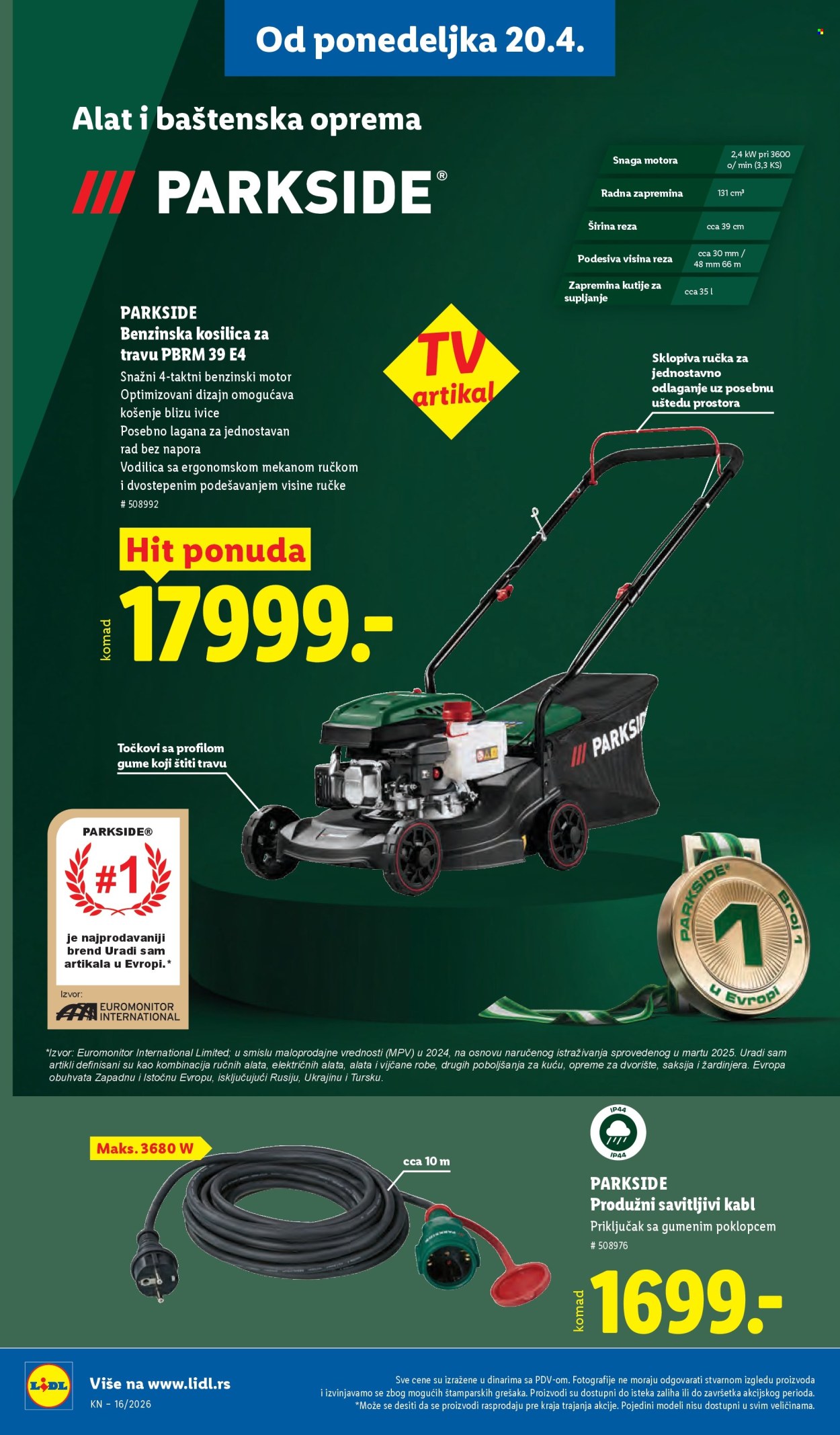 Lidl katalog - 16.04.2026 - 22.04.2026. Stranica 78