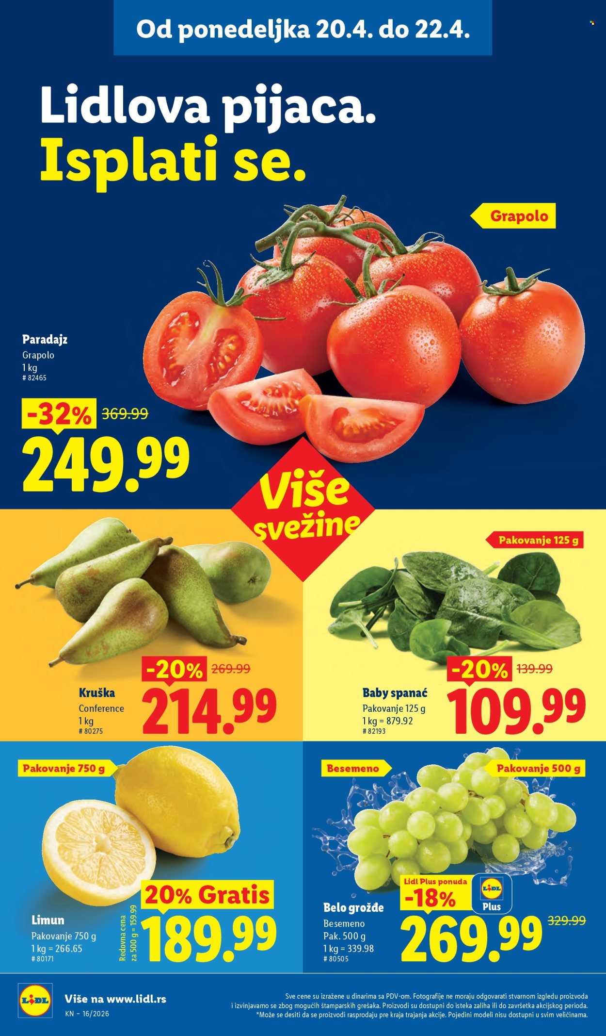 Lidl katalog - 16.04.2026 - 22.04.2026. Stranica 86