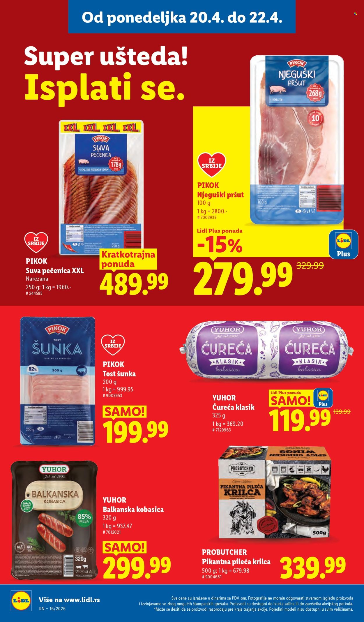 Lidl katalog - 16.04.2026 - 22.04.2026. Stranica 88