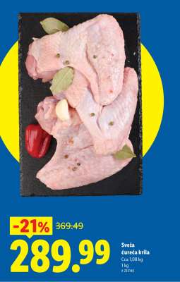 Sveža ćureća krila