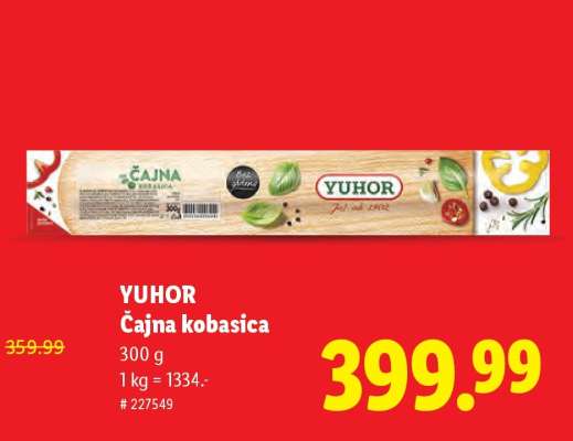 Yuhor Čajna kobasica