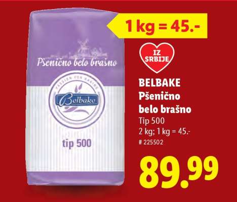 Belbake Pšenično belo brašno