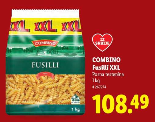 Combino Fusilli XXL