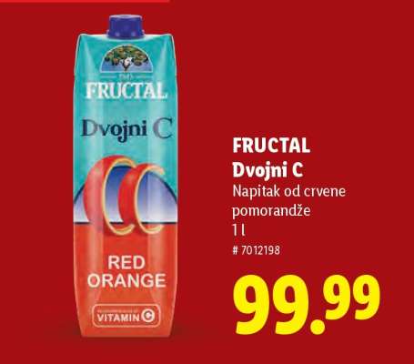 FRUCTAL Dvojni C