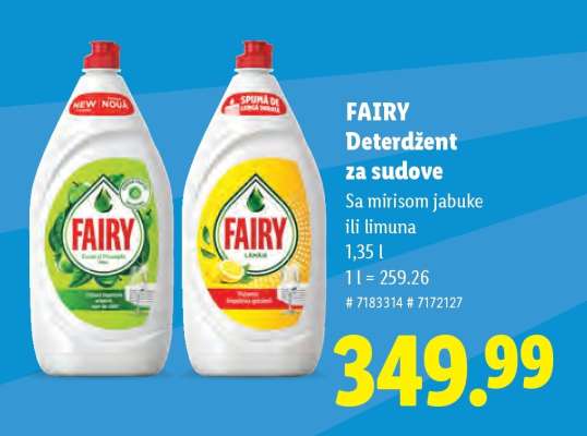 Fairy Deterdžent za sudove