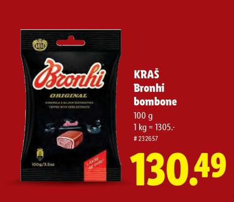 Kraš Bronhi bombone