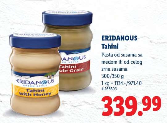 Eridanous Tahini