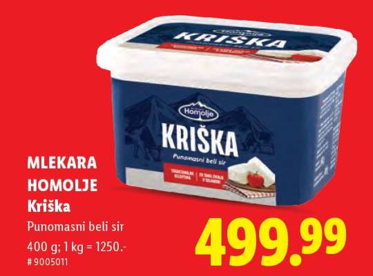 Mlekara Homolje Kriška