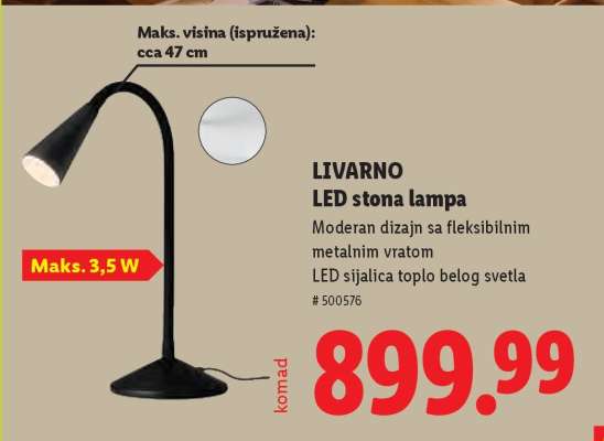 Livarno LED stona lampa