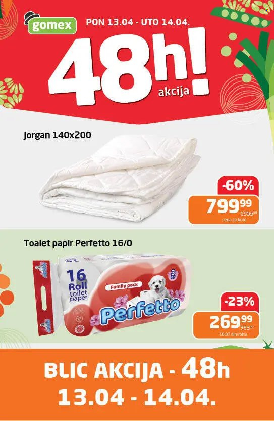 Gomex katalog - 13.04.2026 - 14.04.2026. Stranica 1
