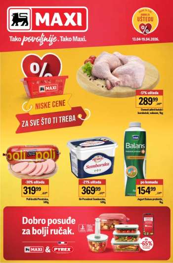 thumbnail - Katalog Maxi - Nedeljni katalog