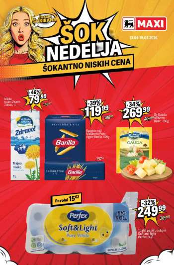 Maxi katalog - 13.04.2026 - 19.04.2026.