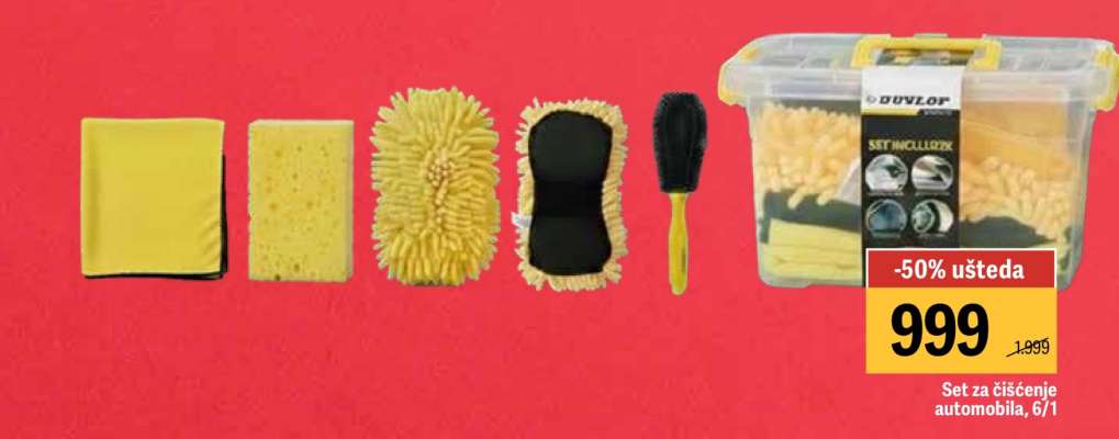 Set za čišćenje automobila, 6/1