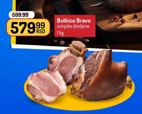 Butkice Bravo svinjske dimljene