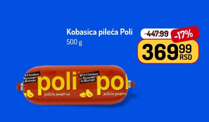 Kobasica pileća Poli