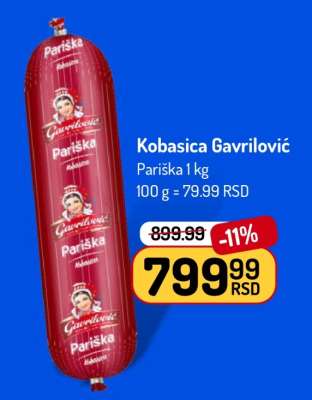 Kobasica Gavrilović Pariška