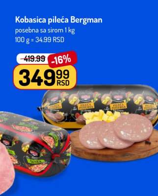 Kobasica pileća Bergman