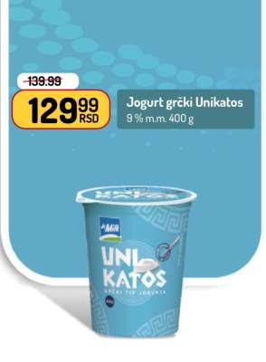 Jogurt grčki Unikatos