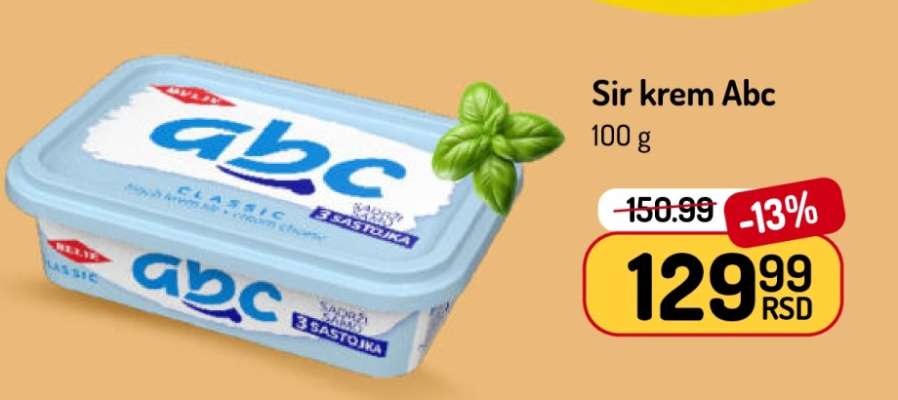 Sir krem Abc