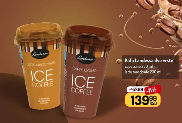 Kafa Landessa dve vrste