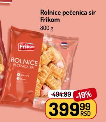 Rolnice pečenica sir Frikom