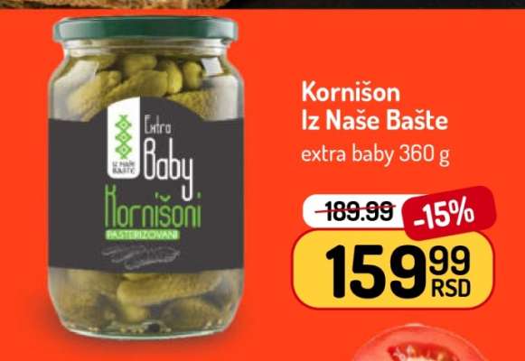 Kornišon Iz Naše Bašte
