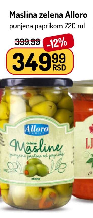 Maslina zelena Alloro