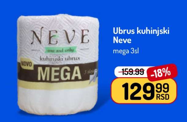 Ubrus kuhinjski Neve