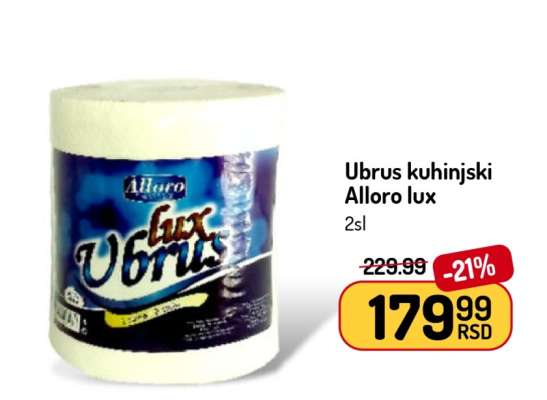 Ubrus kuhinjski Alloro lux