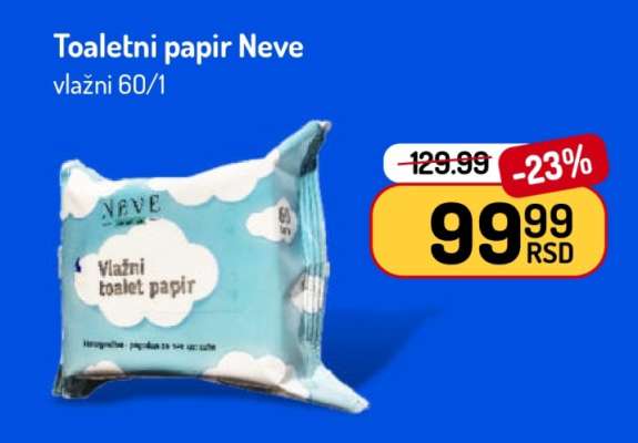 Toaletni papir Neve