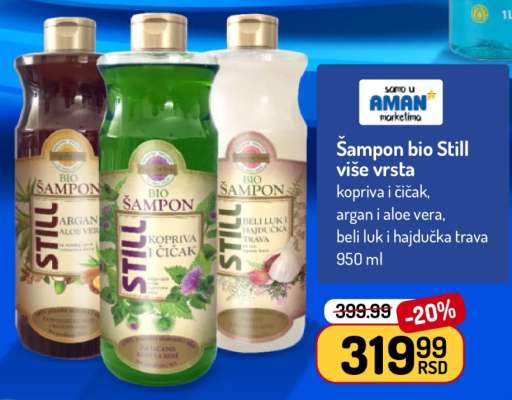 Šampon bio Still više vrsta