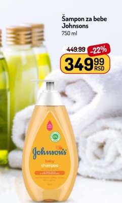 Šampon za bebe Johnsons