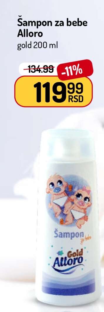 Šampon za bebe Alloro
