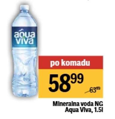 Mineralna voda NG Aqua Viva 1,5l