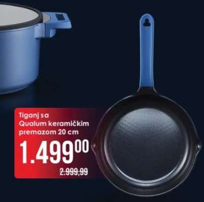 Tiganj sa Qualum keramičkim premazom 20 cm