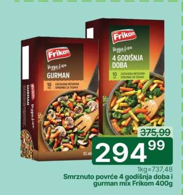 Frikom Veggie Love Gurman i 4 Godišnja Doba